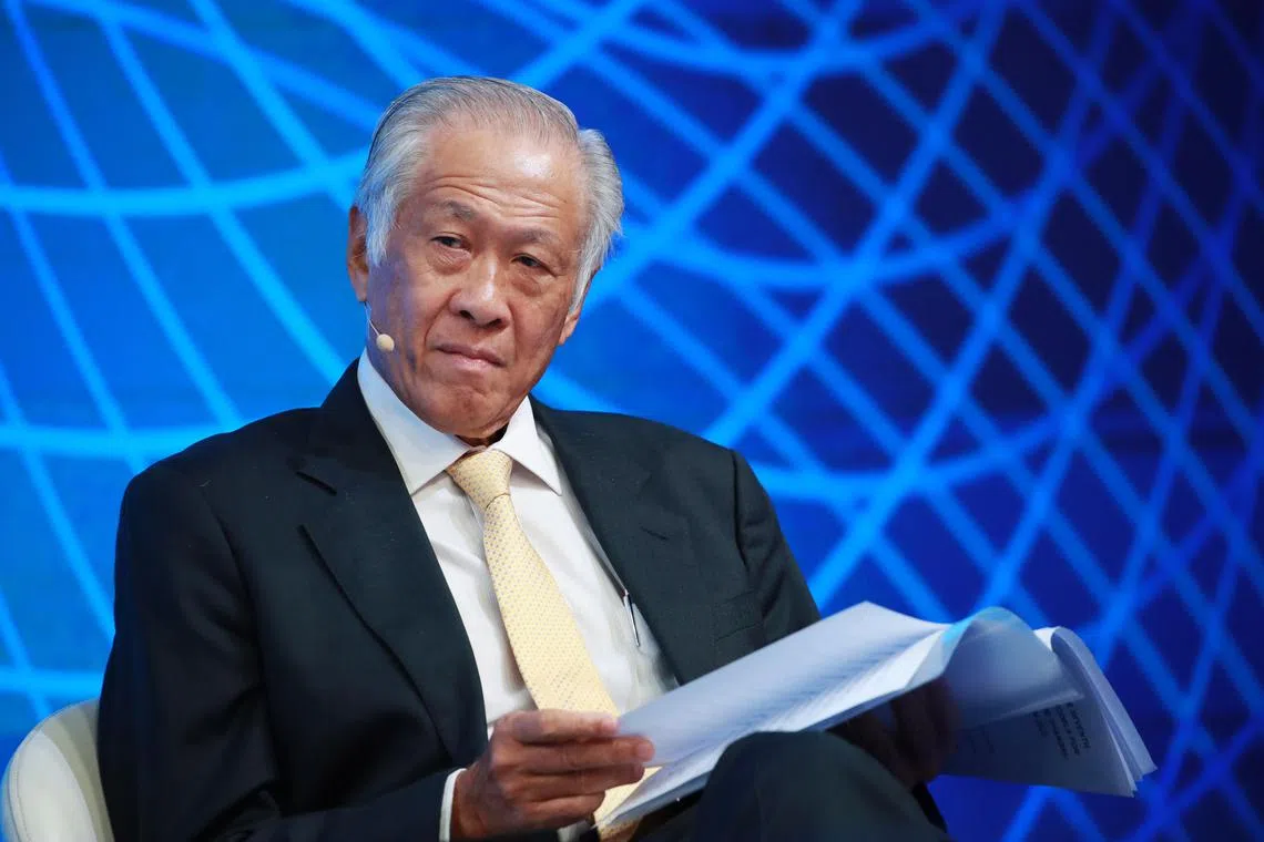 Dr Ng Eng Hen notes that Asean has, both through bilateral ties of individual members and collectively through the Asean Defence Ministers’ Meeting-Plus, sought to ensure there are platforms for confidence building and to pre-empt problems.