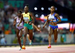 Each individual Olympic champion will receive US$50,000 and relay teams will receive the same amount, to be shared among the team members.