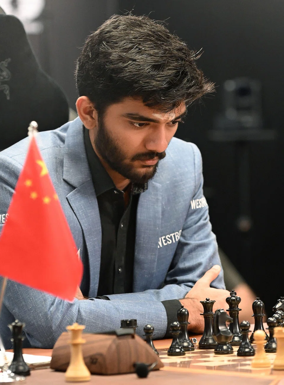 Gukesh won Thursday’s game with the black pieces, snatching the title with a final score of 7.5-6.5.