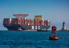 The news from MSC comes as container shippers confront a downturn as weaker demand pushes prices to their lowest in more than 2 years.