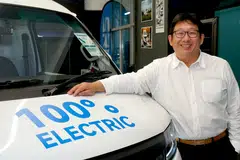 Edward Tan, executive director of Hong Seh Group, says EVs are far cheaper to run than conventional vehicles, making them particularly attractive in commercial settings where the bottom line is king.