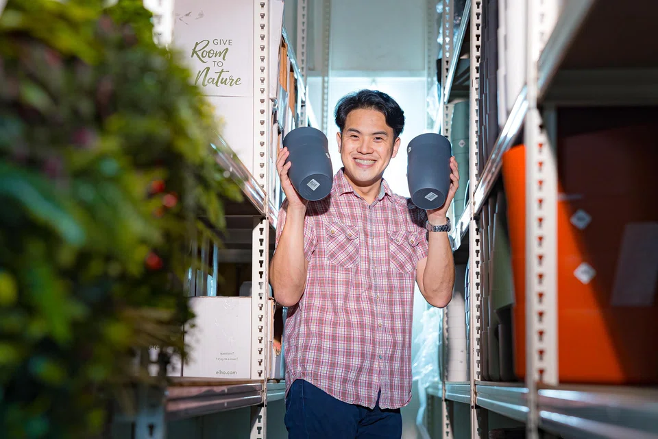 Darren Neo, founder and chief executive officer of Noah Garden Centre, says the company rakes in more than double its pre-pandemic levels today.