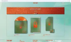 Her online shop displayed blurred images of a record, CD and cassette tape overlaid with a glittery orange lock, explaining the album artwork would be “revealed at a later date”.