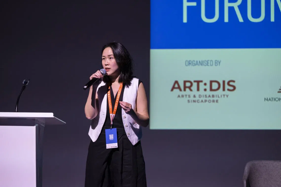 Angela Tan, executive director of Art:Dis, says Art:Dis Studio aims to provide “alternative employment pathways” for persons with disabilities.