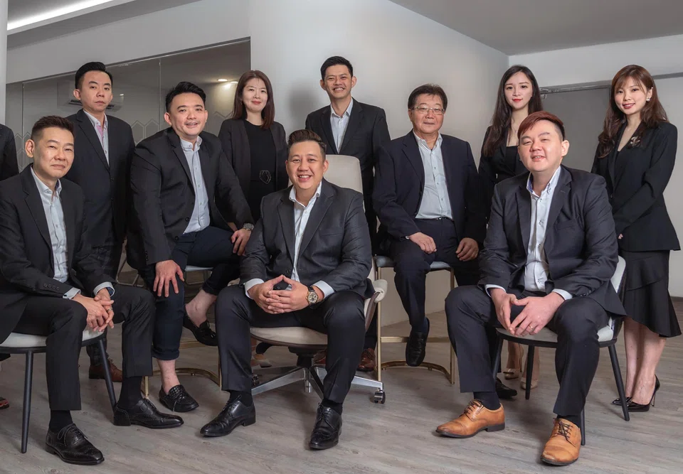 NW Corporation's team, including co-founders Jason Tan (third from left) and Borg Ang (fifth from left).