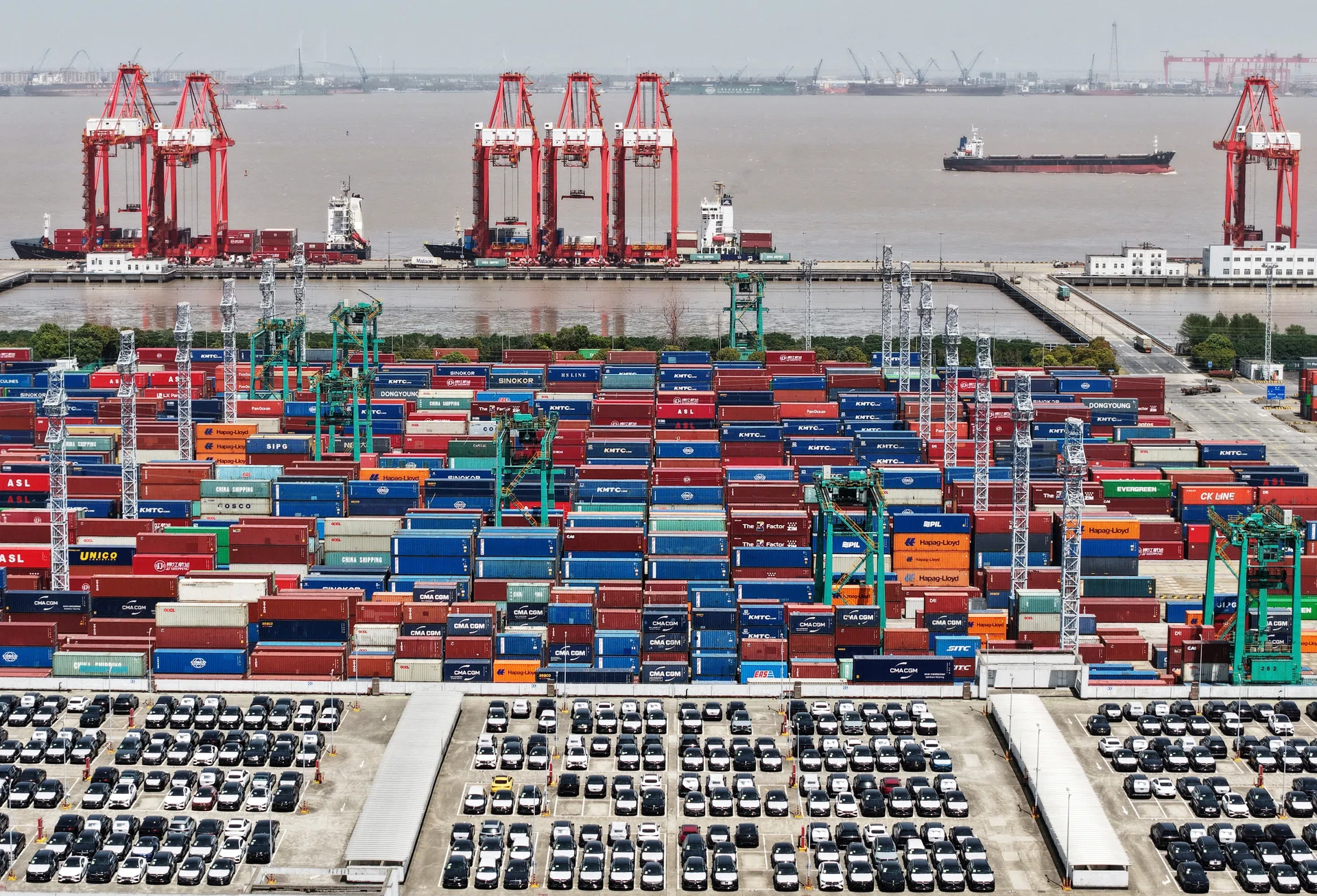 Imports were up 27.5% from July 2025, slowing from the 36% jump in June and were in line with an expected 27.9% gain