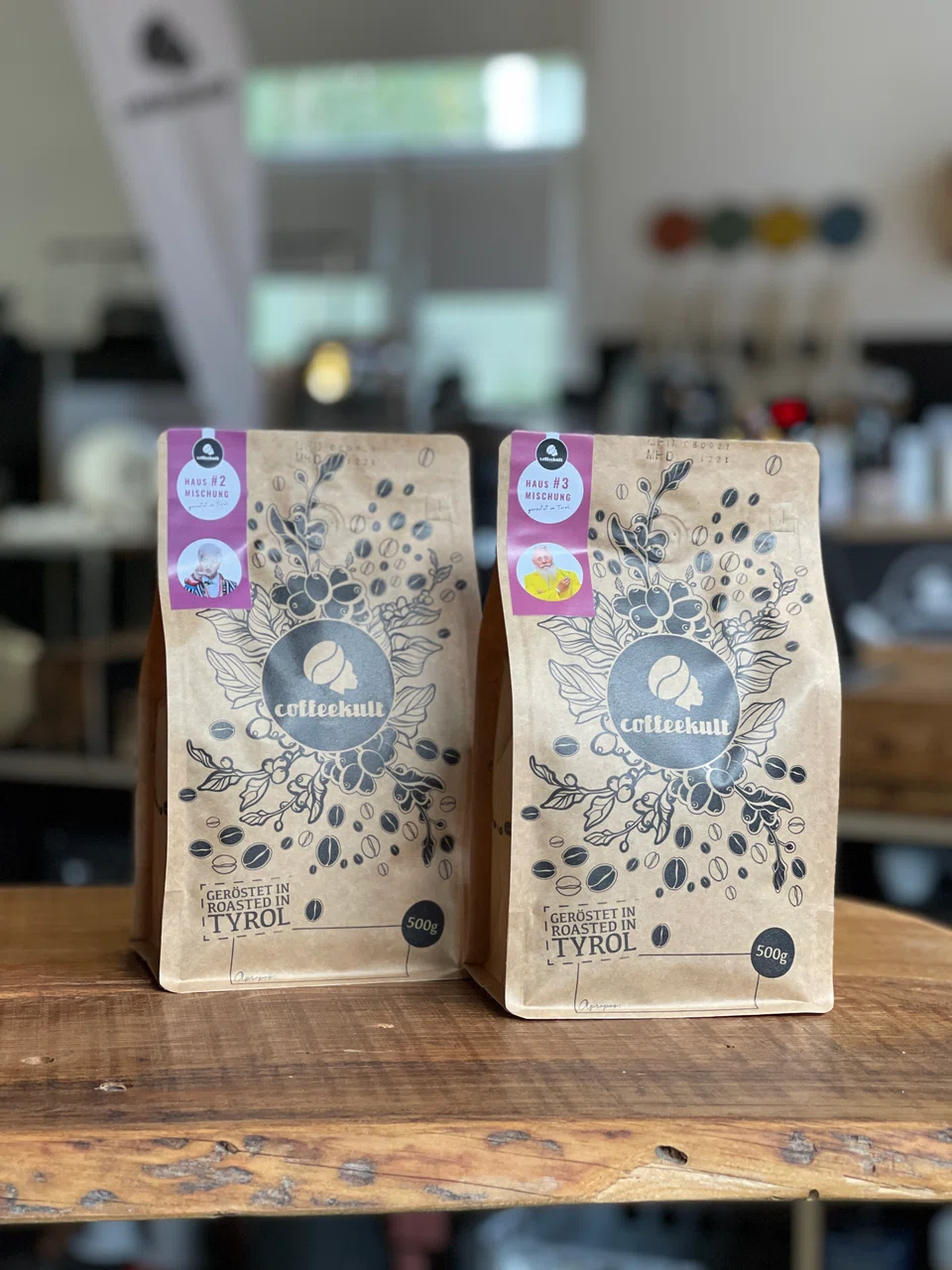 Sustainably sourced coffee beans from Coffeekult.