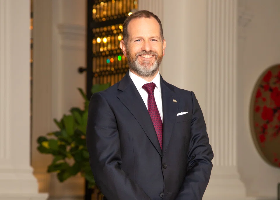 Christian Westbeld, managing director of Raffles Hotel Singapore.