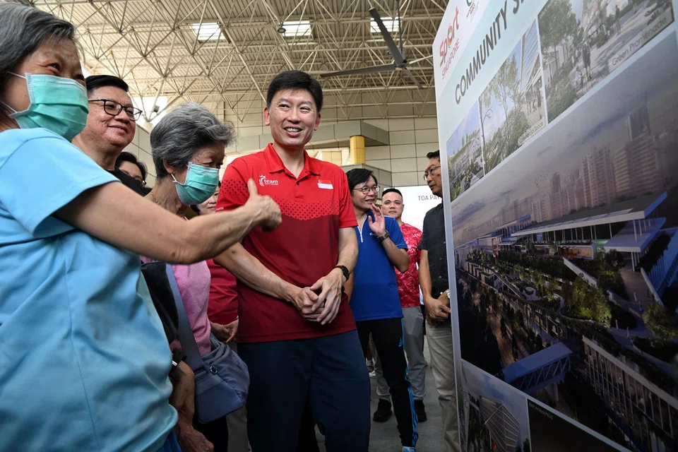 Senior Minister of State for Finance and Transport Chee Hong Tat, who was at a public road show held at the HDB Hub atrium in Toa Payoh that lets residents view the design for the upcoming development and share their feedback, says: “We will continue to rejuvenate our town, so that Bishan-Toa Payoh GRC and Marymount SMC will remain a good home for residents of all ages.” 