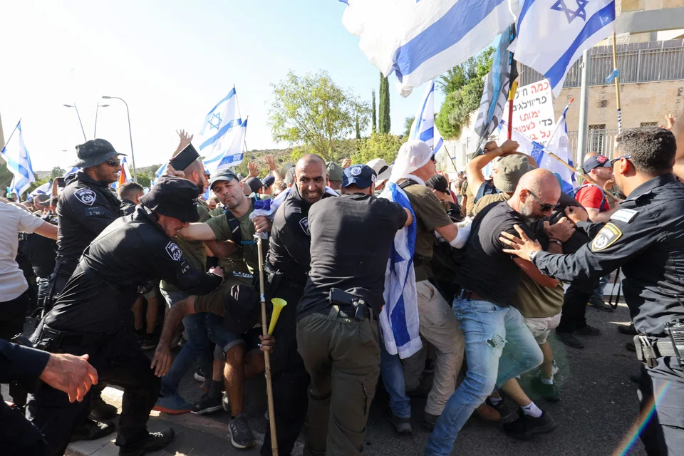 The potential for a warming of ties between the European Union and Israel is threatened by the latter’s domestic political troubles over controversial judicial reforms.