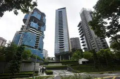 The rising level of unsold stock may signal bad news for some projects, such as the 99-year leasehold Cuscaden Reserve (centre), with an impending sales deadline this year.