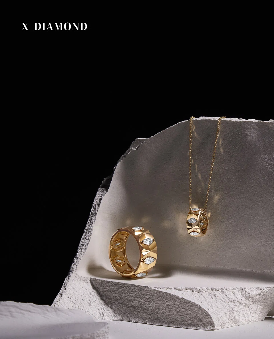 Lab-grown diamond jewellery pieces from X Diamond Capital. Its sole physical store in Ion Orchard sells about 100 carats a week and has sold out many of its jewellery pieces.