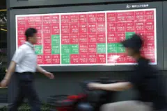 The 20-year JGB yield rose to as high as 2.64 per cent, its highest since November 1999, the 10-year JGB yield rose to as high as 1.595 per cent, its highest level since October 2008.