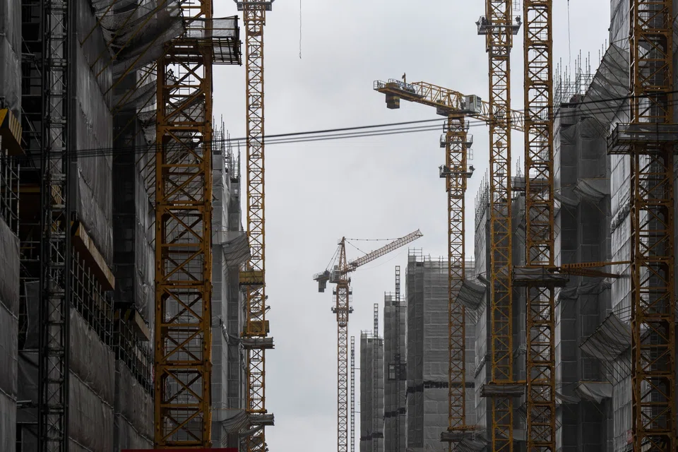 A contraction in property investment may have deepened in the January to July period from the first half, moderating fixed-asset investment growth, the survey shows.