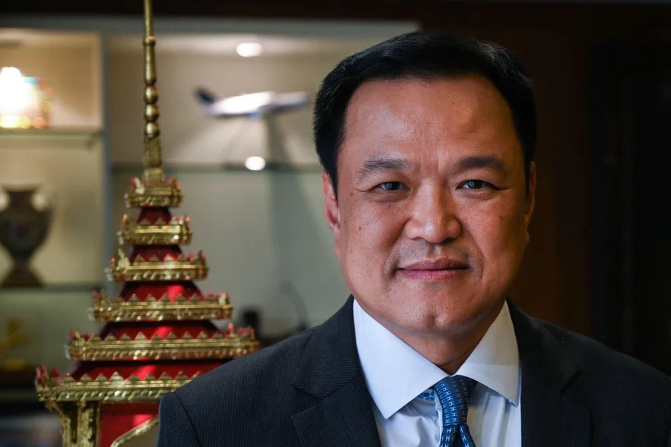 People’s Party leader Natthaphong Ruengpanyawut said the party had decided to back Bhumjaithai leader Anutin Charnvirakul (pictured) for prime minister, to prevent the return of a coalition government that was not fit to rule again.