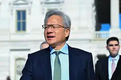 “The Gain AI Act is even more detrimental to the United States than the AI diffusion act,” Huang says. 