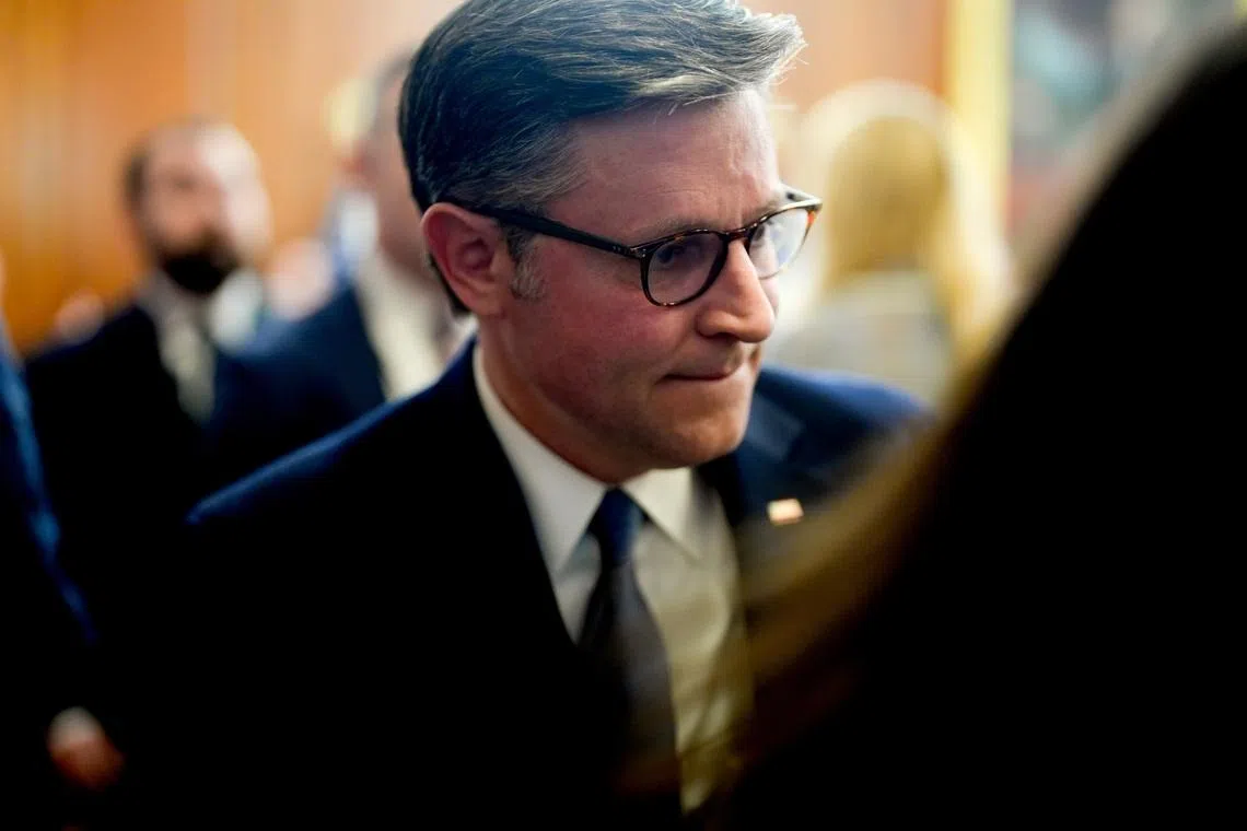 Johnson, one of Trump’s chief allies in Congress, has led a legislative blockade for months to insulate the tariffs.