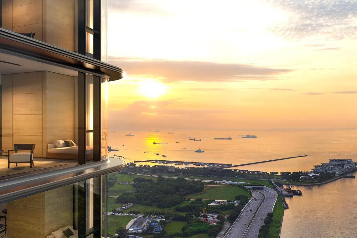 Aman suites will occupy the 24th to 26th floors of The Skywaters complex, with a 44-unit branded residence on the 28th to 30th floors.