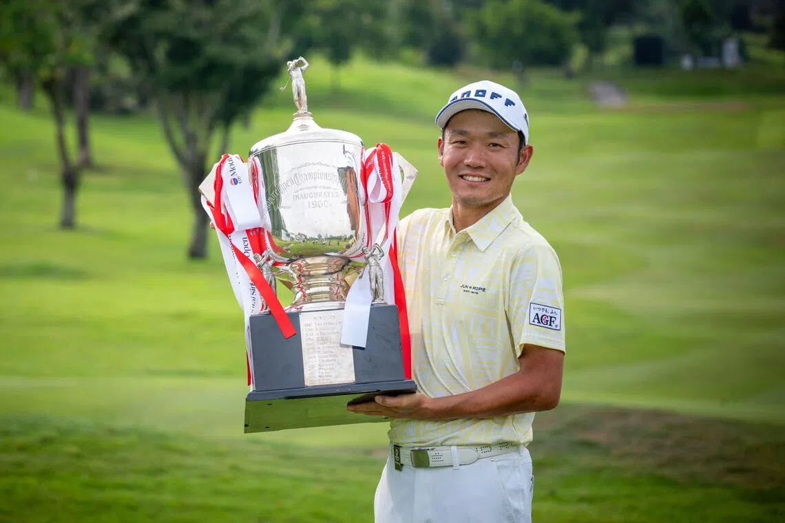 Yosuke Asaji's victory has earned him a winner's cheque of US$360,000.