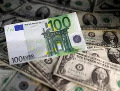 The euro fell to as low as US$1.0314, its lowest since November 2022, down around 0.3 per cent on the day.