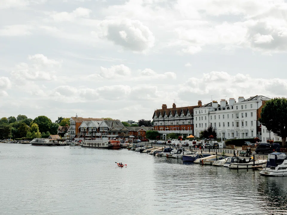 River Thames in Henley-on-Thames, Britain, Aug 29, 2024. Four decades after privatisation, calls to nationalise the water industry have swept across England and Wales amid sewage spills and rising household bills. Only 37 per cent of Europe’s surface water bodies achieved “good” or “high” ecological status, a measure of aquatic ecosystem health, an EEA report said.