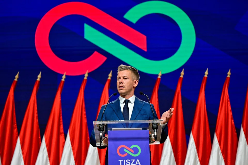 “We will do everything to restore the rule of law, plural democracy, and the system of checks and balances,” Hungarian election winner Peter Magyar said.