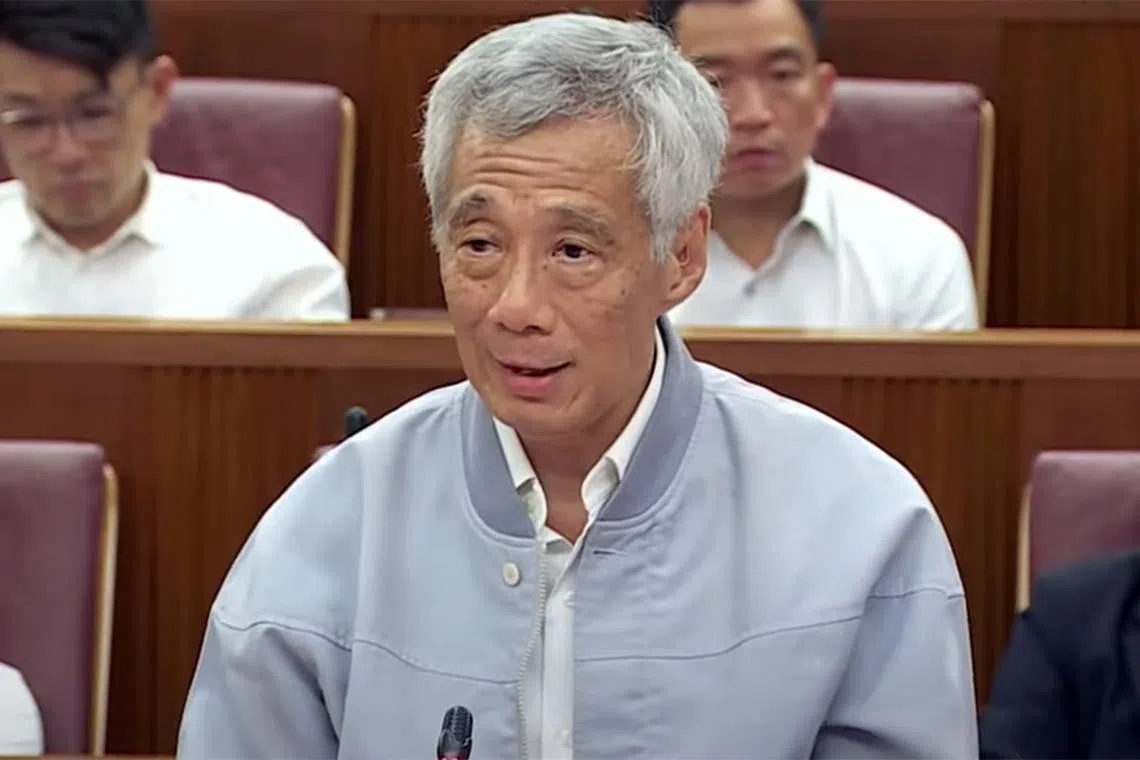 PM Lee Hsien Loong said there is nothing wrong with Cabinet ministers K. Shanmugam and Vivian Balakrishnan renting the bungalows from the SLA, provided it is properly done and all procedures are followed.  