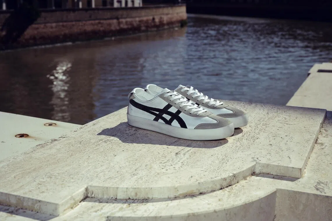 The iconic Mexico 66 has been given a thicker cup sole for Onitsuka Tiger's Italian Made series.