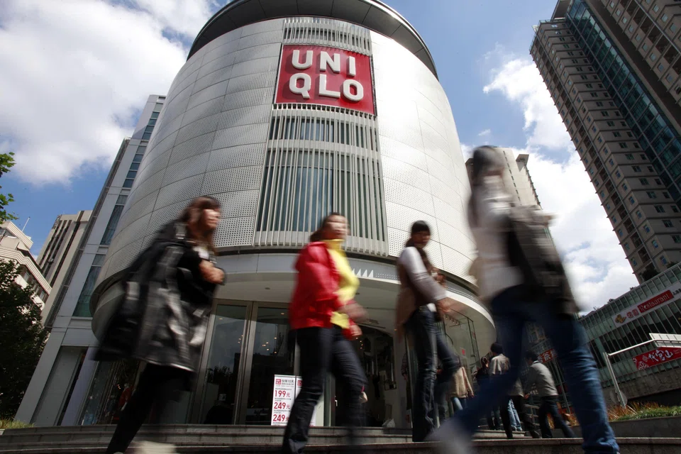 Uniqlo's operating profit was 110.4 billion yen (S$976.09 million) in the three months ended in February, compared with 103 billion yen the prior year and the 114.3 billion yen average estimate of five analysts in an LSEG survey.