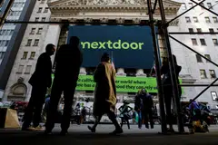 Nextdoor now has 21.8 million weekly active users, down from 22.5 million in the first quarter.
