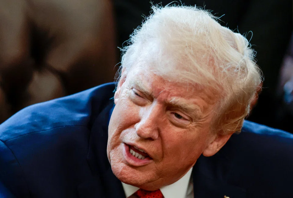 US President Donald Trump declined to say whether removing Venezuela President Nicolas Maduro was his ultimate goal.