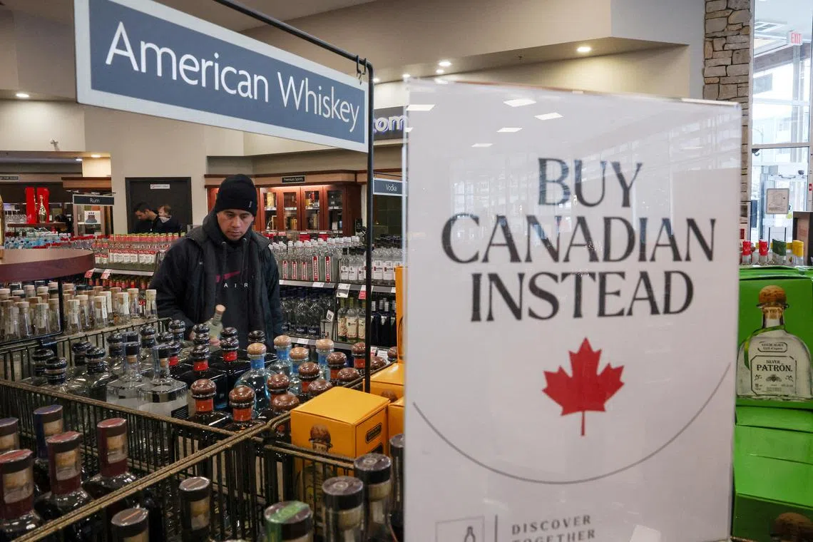 Canadians feeling alienated by US President Donald Trump's tariff threats are demonstrating a resolve to avoid American products.
