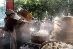 China’s services consumption accounts for only 18% of economic output, according to JPMorgan Chase, less than half the share in the US.