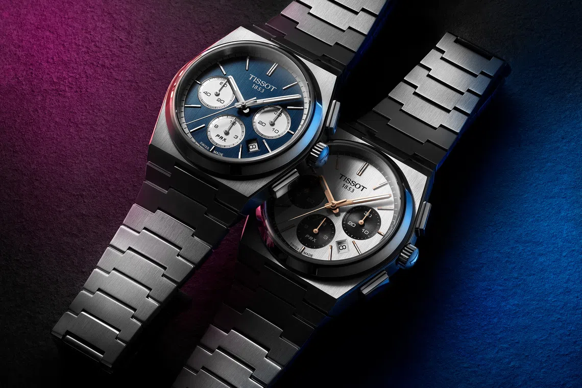 The new PRX Automatic Chronograph is an upsized, upgraded, and uplifted model, as its sporty 42mm case meets a Valjoux A05.H31 Calibre with 60-hour extended power reserve.