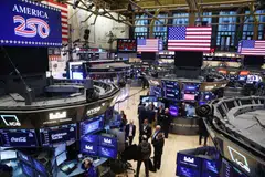 At 10:20 am ET, the Dow Jones Industrial Average fell 212.58 points, or 0.45%, to 47,493.93.