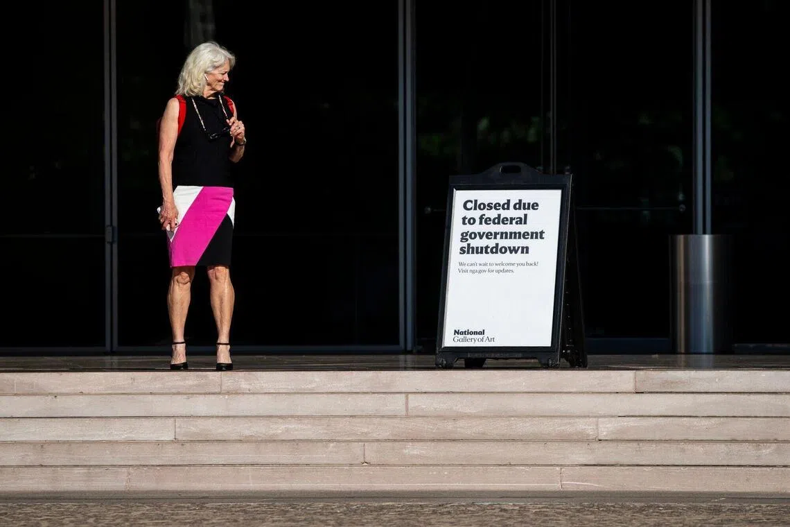 About 750,000 US federal employees are expected to be furloughed each day, with hundreds of thousands more required to work without immediate pay.