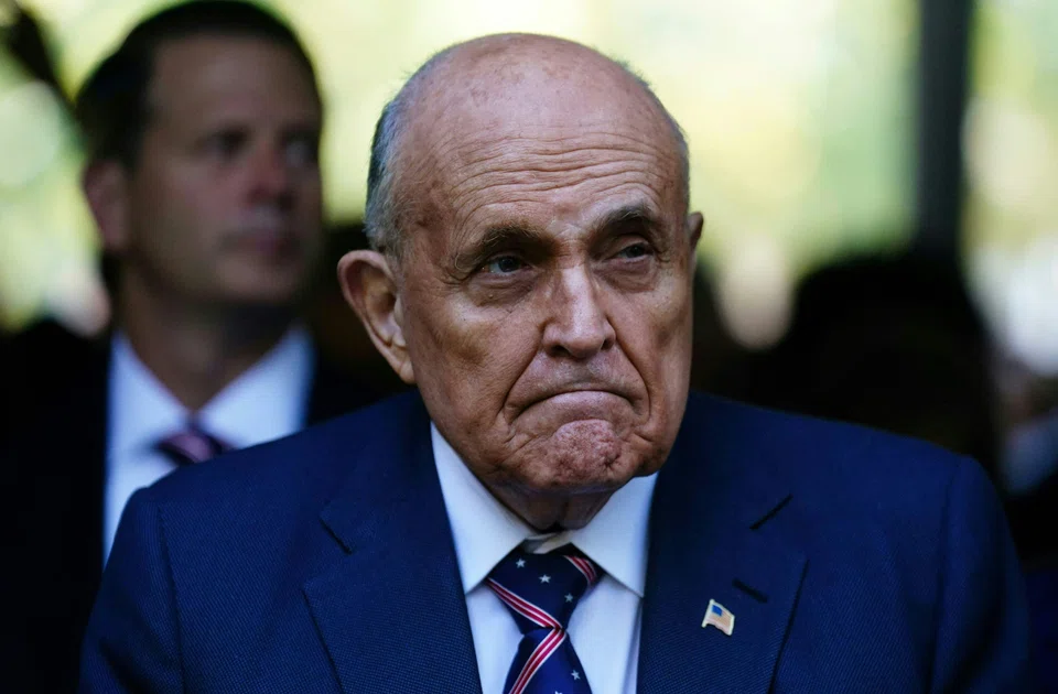 Rudy Giuliani was a key figure in Donald Trump’s efforts to overturn the results of the 2020 election he lost to Democrat Joe Biden. A former New York prosecutor, he has been disbarred over his false election claims.