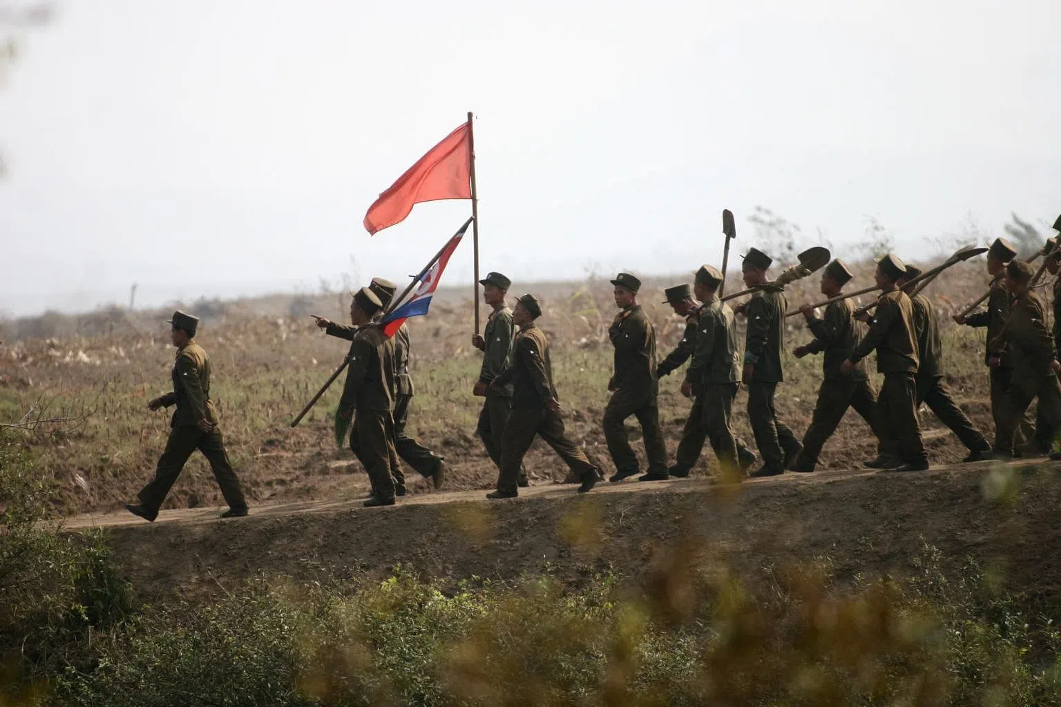 Construction spotted at North Korea nuclear test site for first time
