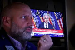 The Dow Jones Industrial Average finished up 0.7 per cent at 41,113.97 on Wednesday. 