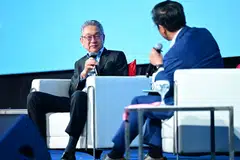 SGX chairman Koh Boon Hwee speaking at a session during the SID Directors Conference 2024.