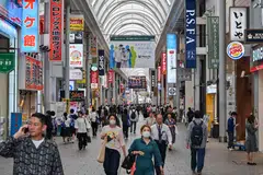 On a seasonally adjusted, month-on-month basis, Japanese household spending decreased 5.2 per cent, versus an estimated 3 per cent fall.