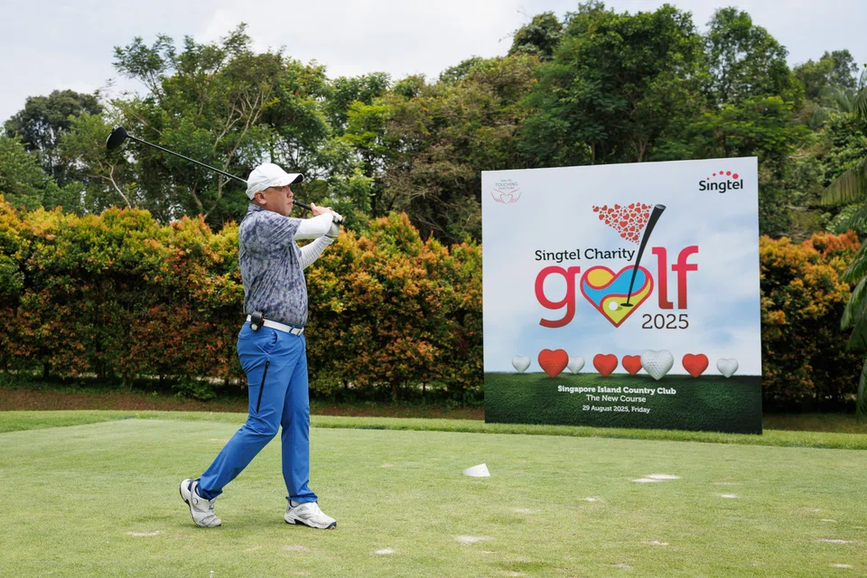 This year's edition of the telco’s charity golf event was held at The Singapore Island Country Club.