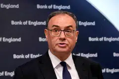 Bank of England governor Andrew Bailey said he was “very encouraged” by the downward path of inflation since it peaked at 11.1 per cent nearly two years ago.