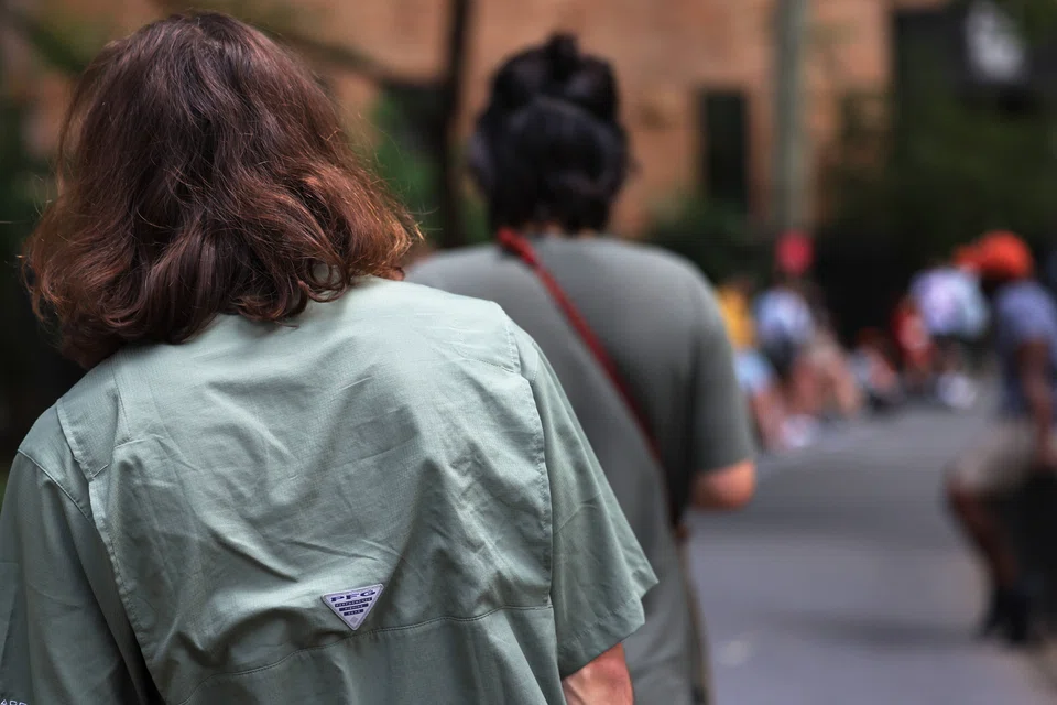 People wait in line to enter the Chelsea Sexual Health Clinic on July 08, 2022 in New York City. In the Philippine, officials did not identify the gender of the person who contracted the disease, only saying the person was 31 years old and tested positive on Thursday after an RT-PCR test.
