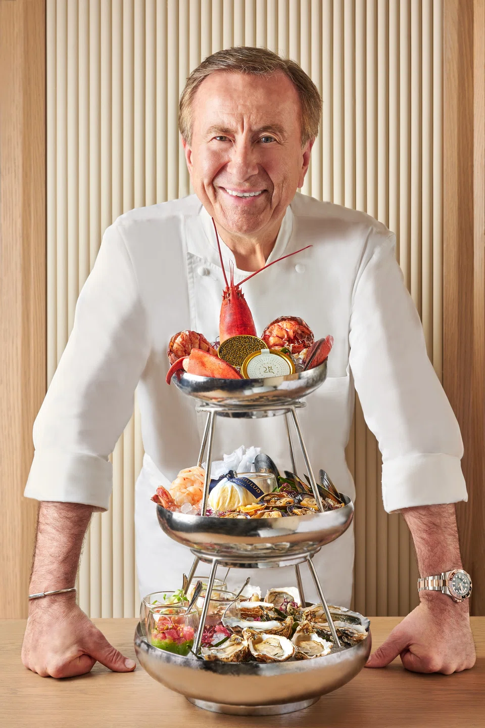Daniel Boulud is Lyon-born but has lived in New York since the 1980s.