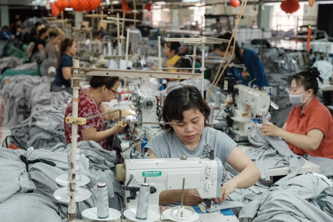 Vietnam is strong in apparel manufacturing, from simple to complex wear, such as suits. 