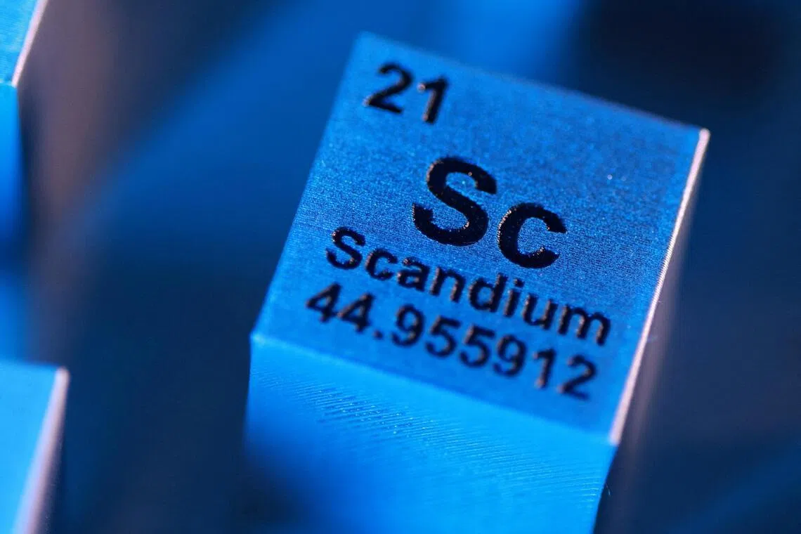 Scandium plays small but important parts in fuel cells, speciality aluminium aerospace alloys and advanced chip processing and packaging.