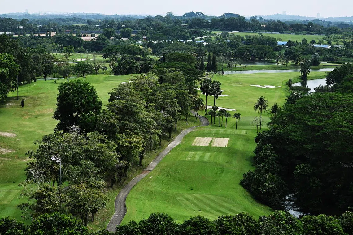 The Ministry of Law on Jul 7 confirmed that six golf courses, including that at Warren Golf & Country Club (above), will not have their leases renewed when they expire within the next decade.