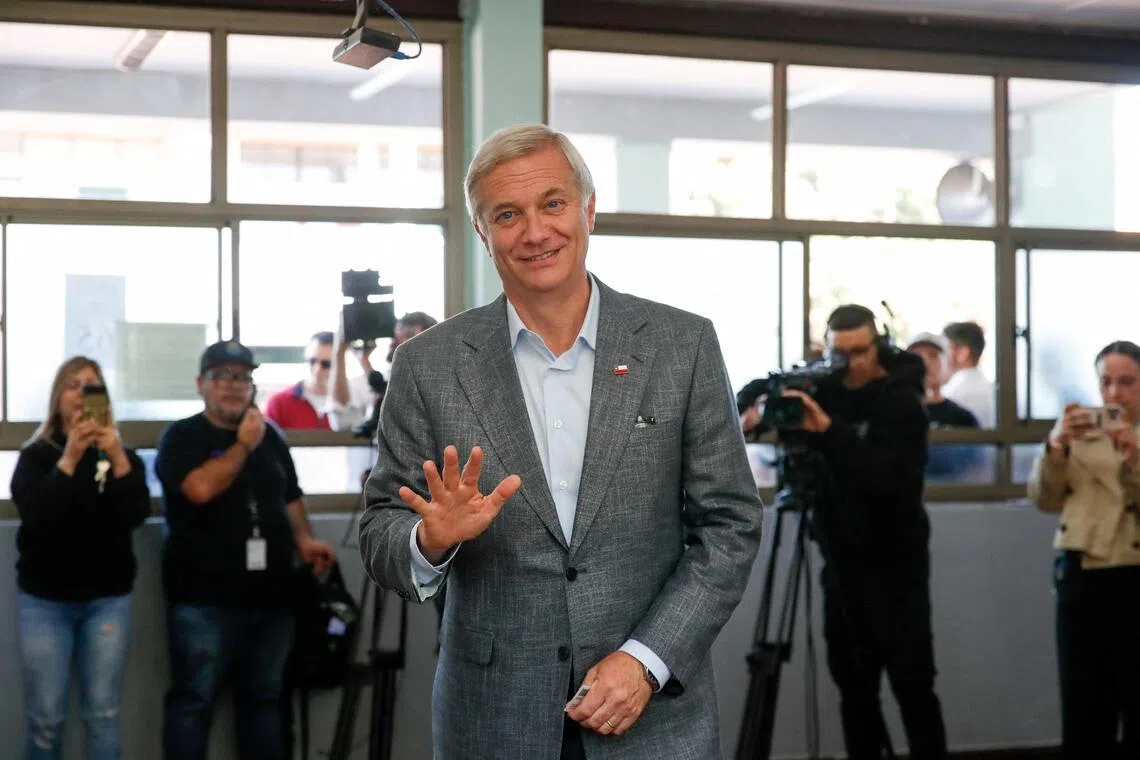 Far-right former congressman Jose Antonio Kast has promised to kick out migrants and cut taxes.