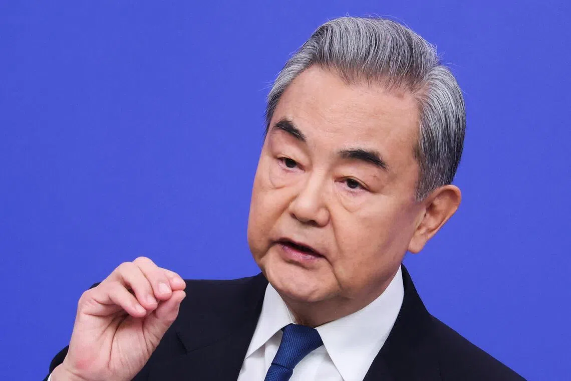 Chinese Foreign Minister Wang Yi stopped short of explicitly naming the US or Israel as aggressors, a telling omission from a country that otherwise speaks with little diplomatic timidity.